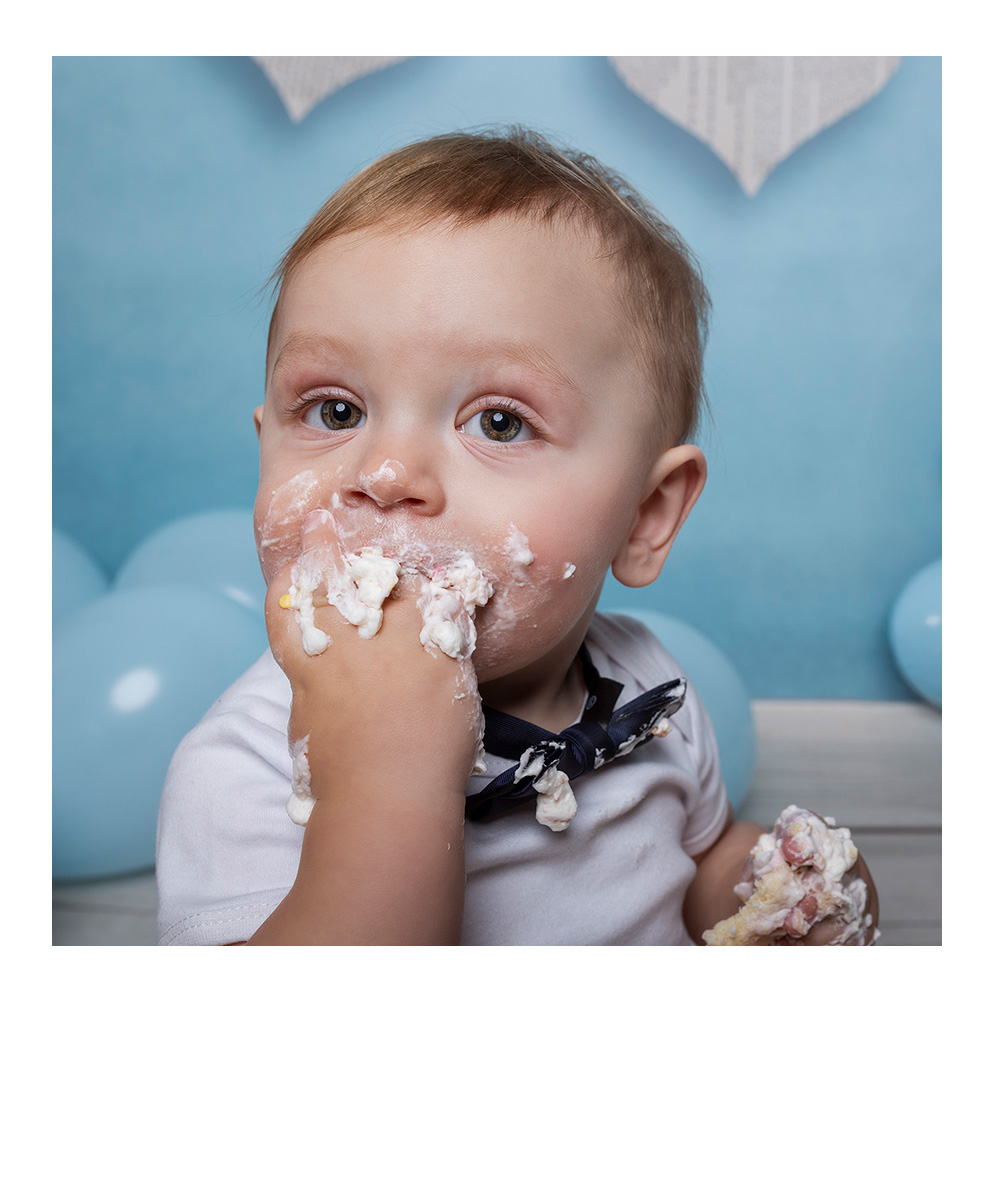mittelgroßer rotbrauner Hund steht im herbstlichen Wald